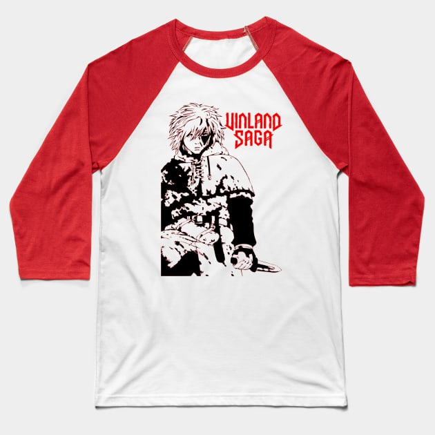 Vinland Saga Thorfinn Baseball T-Shirt by OtakuPapercraft